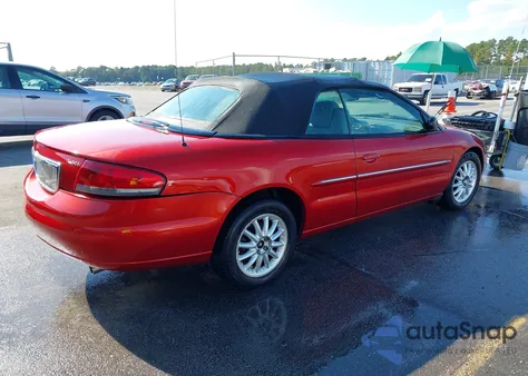 2002 Chrysler Sebring Lxi from USA, damaged, VIN 1C3EL55RX2N209192